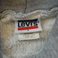 Vintage 1990s Levi Strauss USA Olympic Rings Logo Raglan Hoodie Sweatshirt Men's Men's Medium