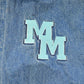 Vintage 1990s Disney Mickey Mouse Mick's Maulers Baseball Embroidered Jean Jacket Youth Small