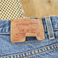 Vintage 2000s Levi's 505 Regular Straight Fit Denim Blue Jeans Men's 34 x 30