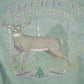 Vintage 1990s America Sportsman Big Buck Deer Souvenir Outdoorsman Crewneck Sweatshirt Mens XXXL