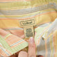 Vintage Y2K L.L. Bean Striped Long Sleeve Button Down Shirt Women's L