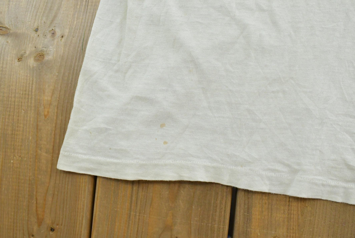 True Vintage 1970s Hanes Blank White T-Shirt Men's S