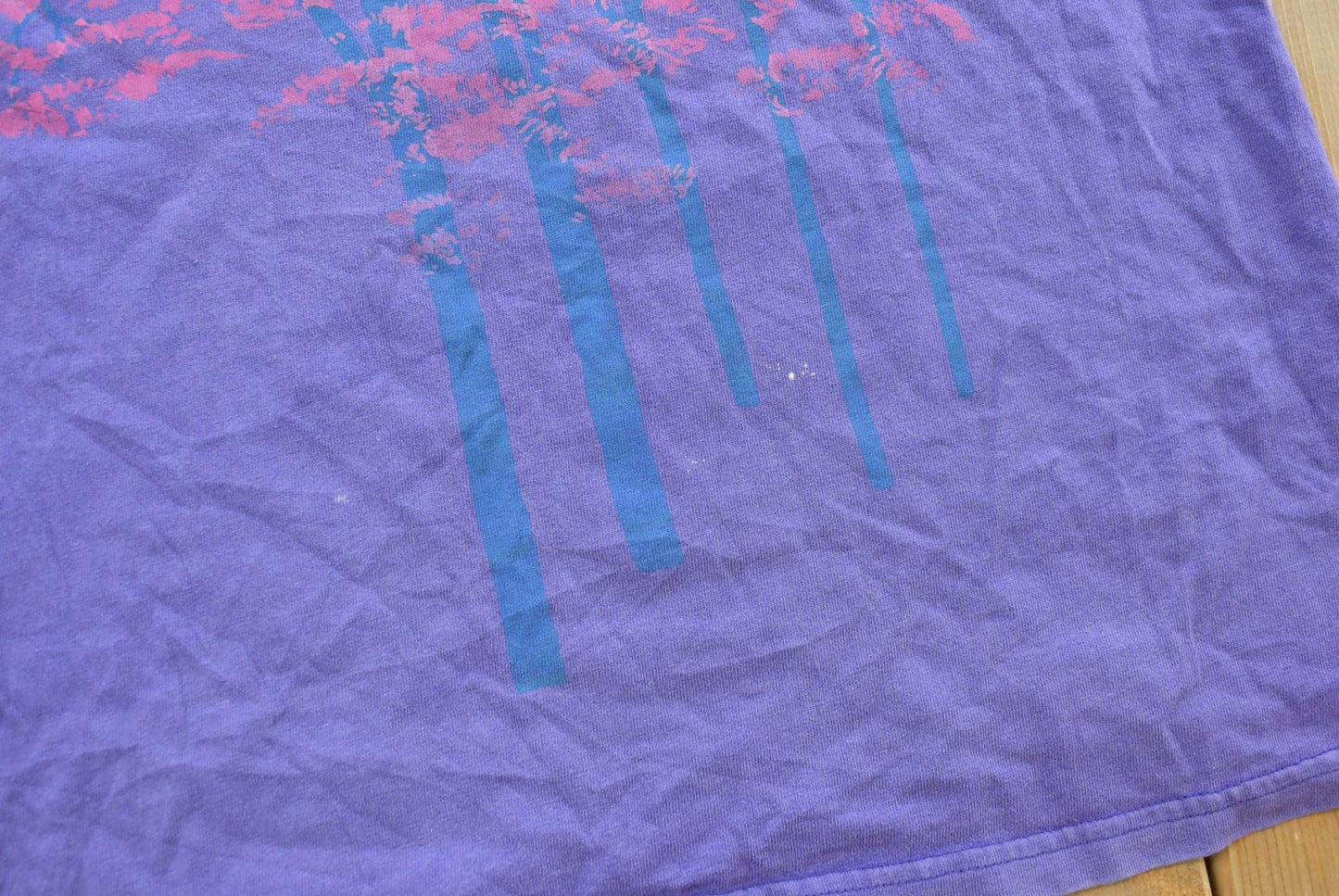 Vintage 1990s Tree Art T Shirt Mens L
