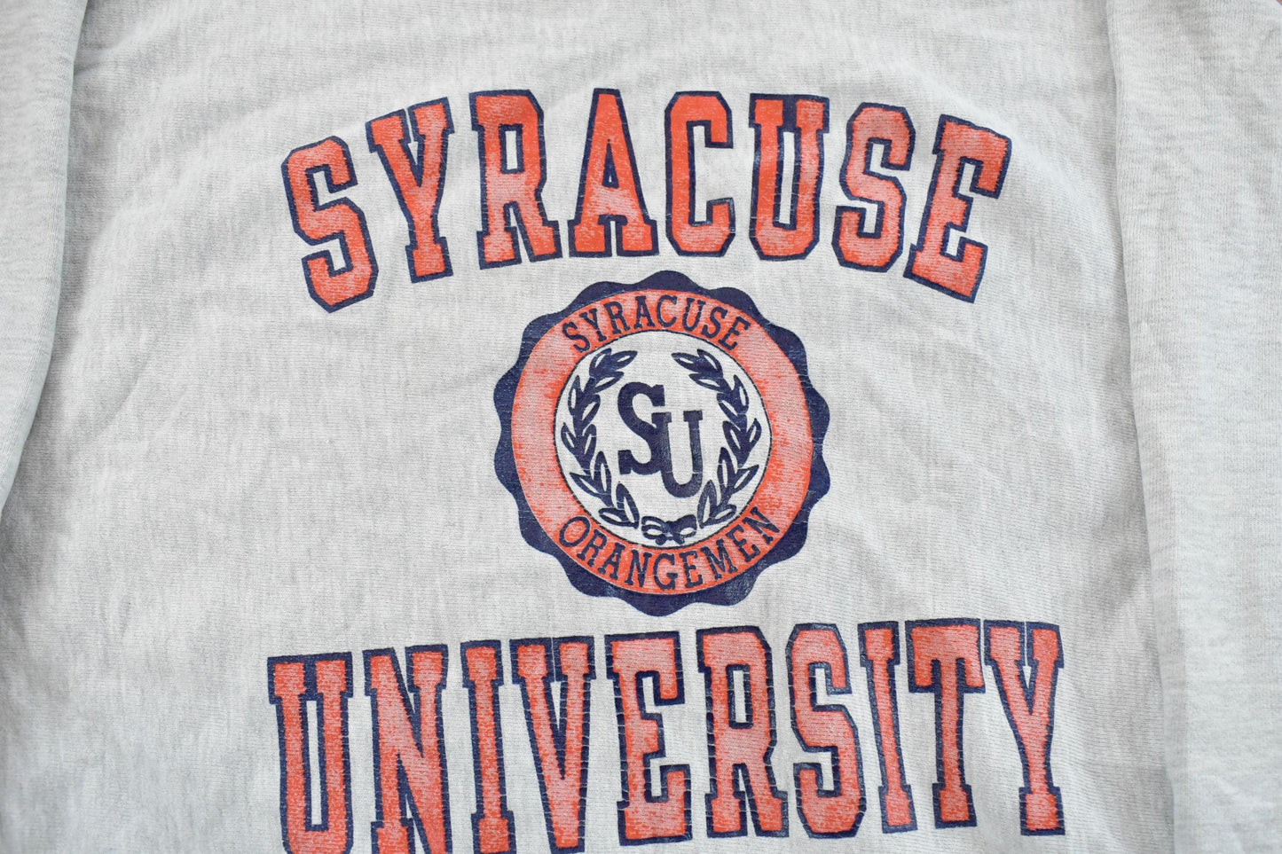 Vintage 1990s Syracuse University Champion Reverse Weave Crewneck Sweatshirt Men's 2XL