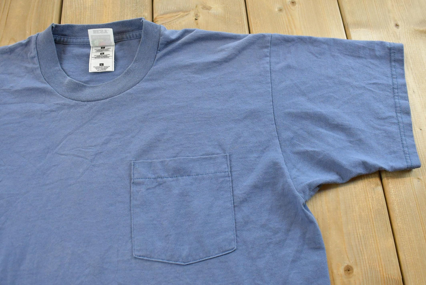 Vintage 1990s Fruit of the Loom Blank Pocket T-Shirt Men's 2XL Men's Large