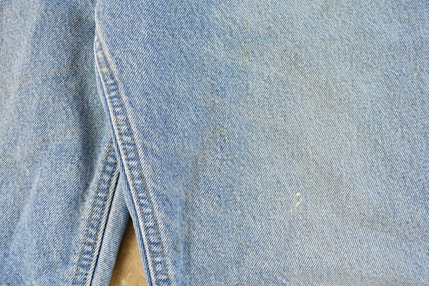Vintage 2000s Carhartt Flannel Lined Denim Work Jeans Men's 33 x 29