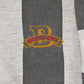 Vintage 1990s Bugle Boy Classics Striped Embroidered Rugby Long Sleeve Polo Shirt Men's Large