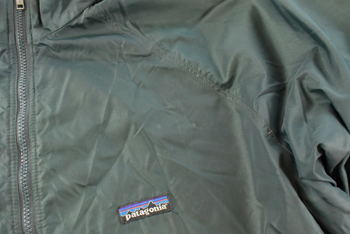 Vintage 1990s Patagonia Fleece Lined Windbreaker Jacket Men's XL
