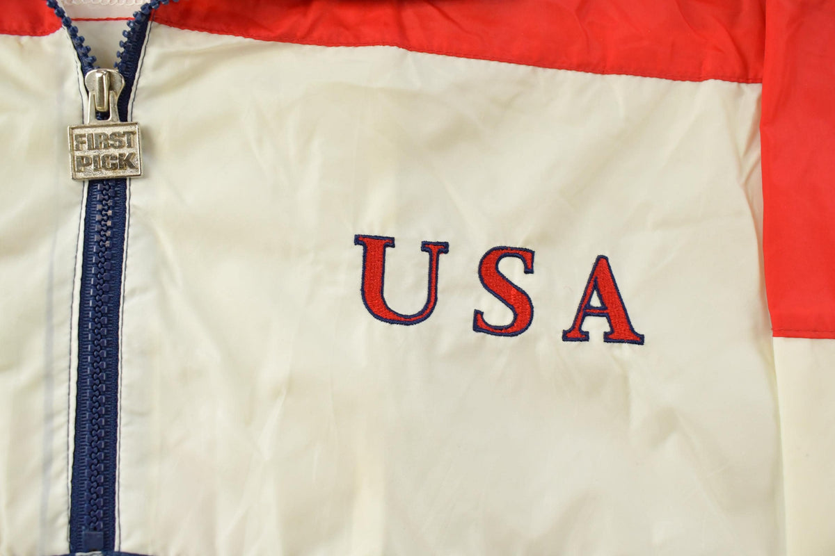 Vintage 1996 Atlanta Olympics Games Collection Anorak Windbreaker Men's XL