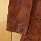 Vintage 1970s Suede Leather Jacket Women's Large