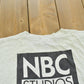 Vintage 1990s NBC Studios Graphic T-Shirt Men's XL