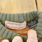 Vintage 1980s Henry Grethel Studio Abstract Lambswool Knit Crewneck Sweater Men's XS