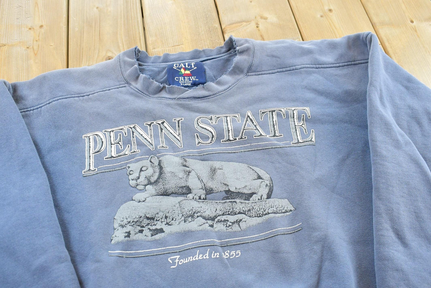 Vintage 1990s Penn State University Nittany Lions Crewneck Sweatshirt Men's Men's XL