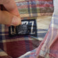 Vintage 1990s Quizz Plaid Flannel Button Up Shirt Women's M