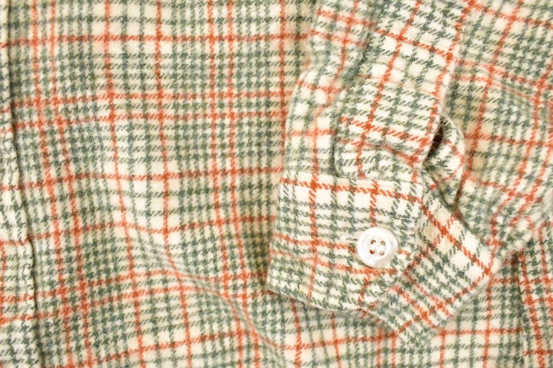 Vintage 1990s Pendleton Plaid Lined Flannel Button Up Shirt Women's S