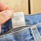 Vintage 2000s Levi's 550 Relaxed Fit Tapered Leg Denim Blue Jeans Women's 33 x 30.5