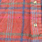 Vintage 1980s Sears Roebuck Plaid Button Up Shirt Mens L