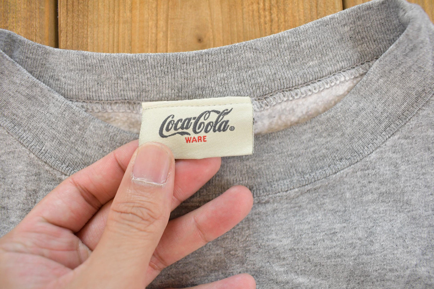 Vintage 1990s Coca Cola Art Graphic Crewneck Sweatshirt Men's L
