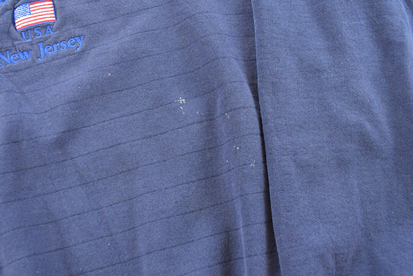 Vintage 2000s Ortley Beach New Jersey Embroidered Souvenir Crewneck Sweatshirt Men's L