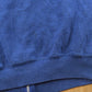 Vintage 1990s Sturdy Sweats Full Zip Up Blank Blue Hoodie Sweatshirt Men's L