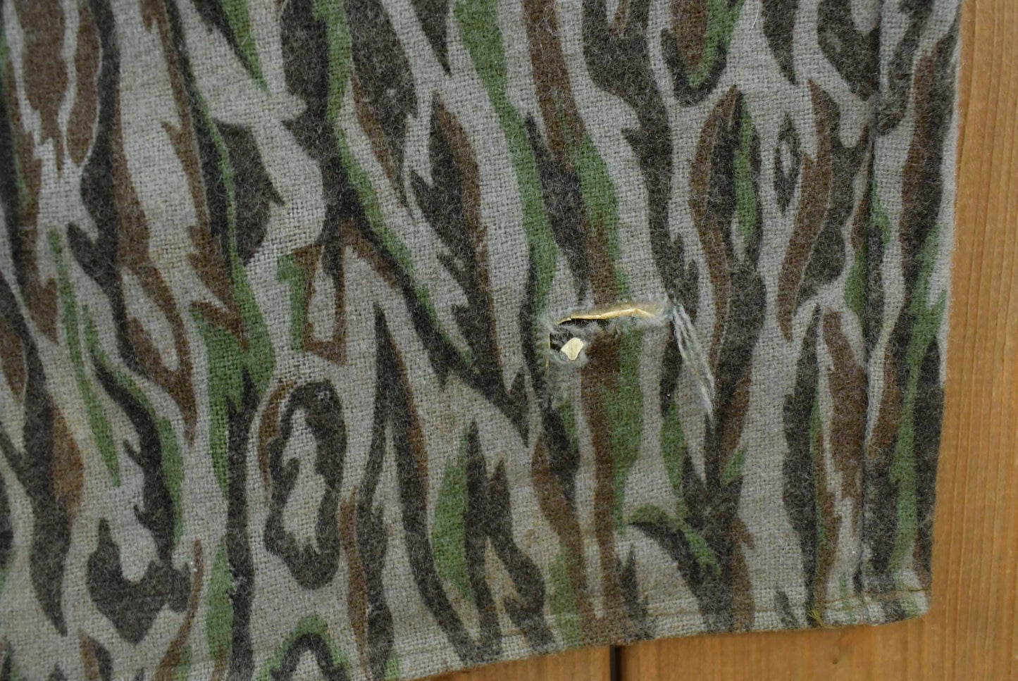 Vintage 1980s Woolrich Wool Tree Camo Gore-Tex Cargo Men's 36 x 26