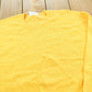 Vintage 1990s Russell Athletics High Cotton Blank Yellow Crewneck Sweatshirt Men's XL