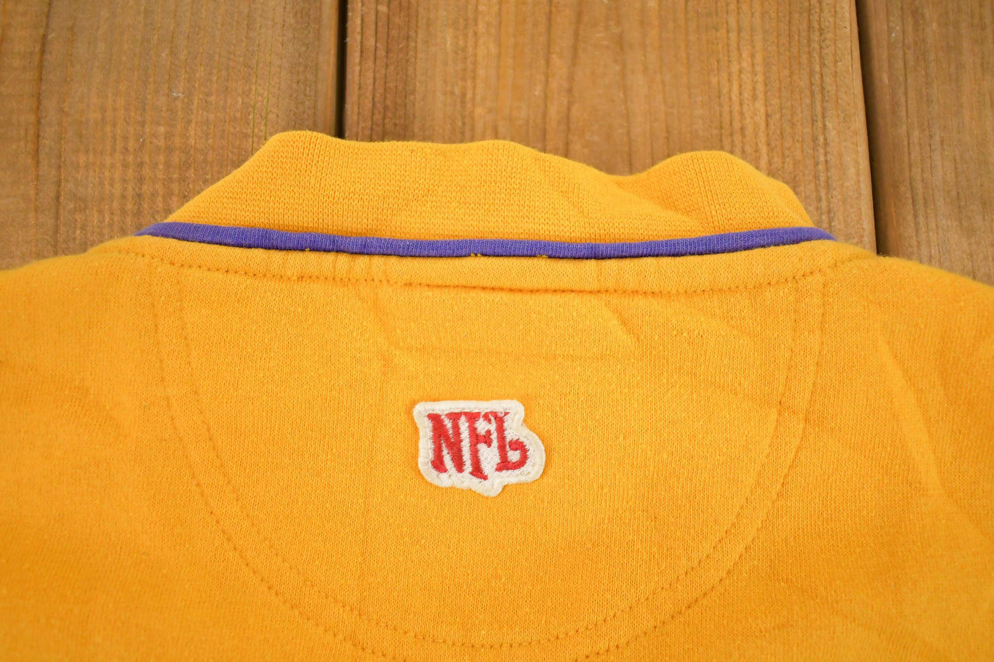 Vintage 1990s Minnesota Vikings Crewneck Sweatshirt Men's XL