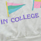 Vintage 1990s Calvin College Crewneck Sweatshirt Mens L