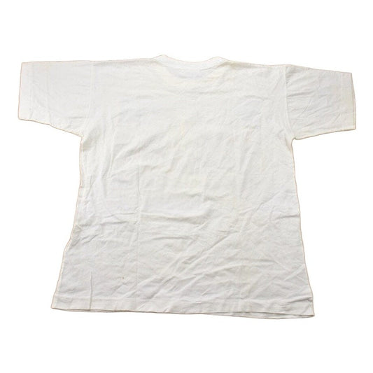 Vintage 1990 Ocean Fishes Theme Bonfire Graphic T-Shirt Single Stitch Men's Large