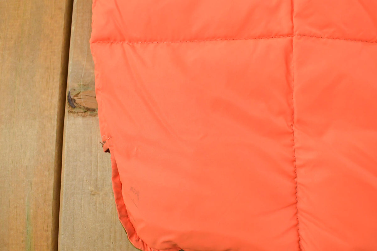Vintage 1980s Redhead Goose Down Ski Puffer Vest Jacket Men's Large