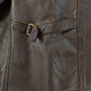 Vintage 1970s DeerWear Deer Skin Leather Bomber Jacket Made In USA Men's M