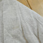 Vintage 1990s Bronzini Blank Grey Thermal Lined Full Zip Hoodie Men's L