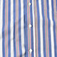 Vintage 1980s Geoffrey Hayes Striped Button Up Shirt Men's Large