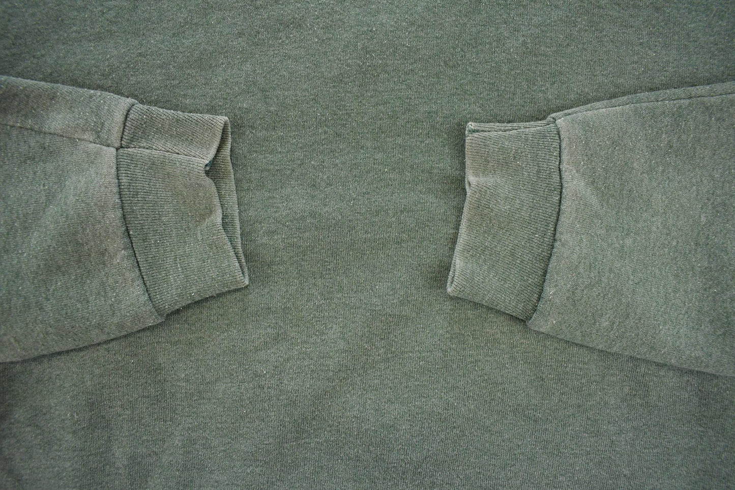 Vintage 1990s Members Mark Sun Faded Blank Green Crewneck Sweatshirt Men's XL
