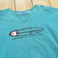 Vintage 1990s Champion Spellout Crewneck Sweatshirt Men's L
