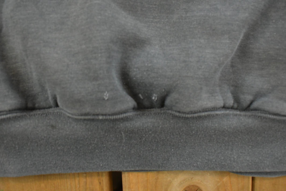 Vintage 1990s Distressed Carhartt Thermal Lined Hoodie Sweatshirt Men's L