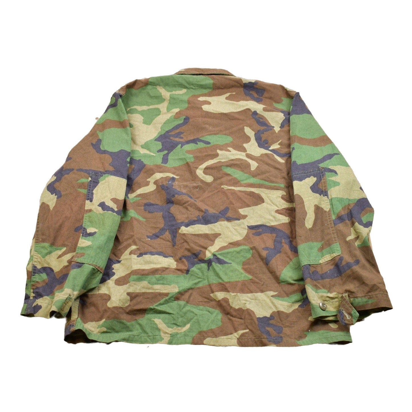 Vintage Military Button Up Jacket Men's Large