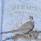 Vintage 1990s American Sportswear Pheasant Crewneck Sweatshirt Men's Large