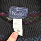 Vintage 1990s The Woolrich Women Jumping Horses Wool Knit Crewneck Sweater Women's L