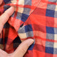 Vintage 1990's Timber Run Plaid Western Style Button Up Shirt Men's L