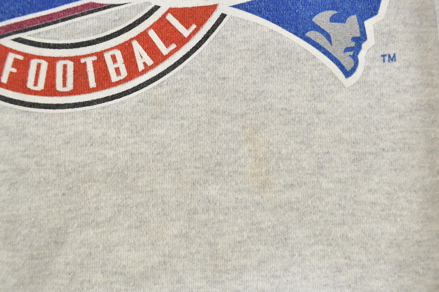 Vintage 1990s New England Patriots Crewneck Sweatshirt Men's L