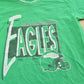 Vintage 1990s Salem Philadelphia Eagles NFL Double Sleeve T-Shirt Men's M