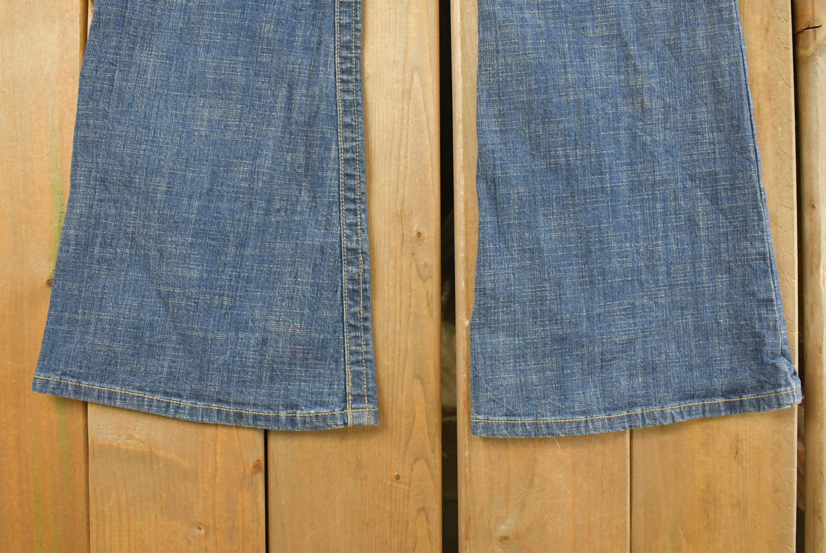 Vintage Y2K H2J Low Rise Flare Denim Jeans Women's 32 x 32