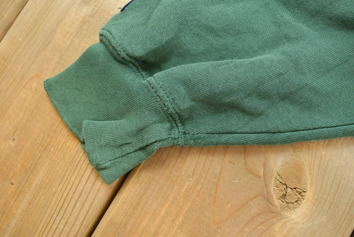 Vintage 1990s Bemidji State University Embroidered Collegiate Hoodie Sweatshirt Men's S