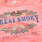 Vintage 1990s Great Smoky Mountains Autumn Fall Leaves Crewneck Sweatshirt Mens M