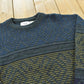 Vintage 1980s Sears Acrylic Knitted Crewneck Sweater Men's M