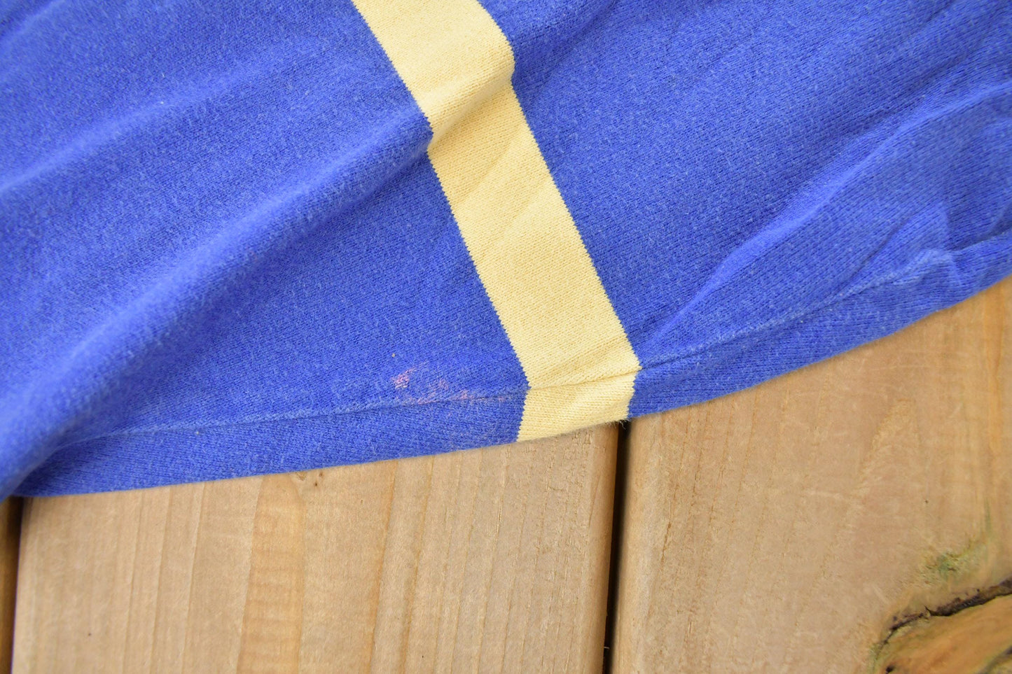 Vintage 2000s Chaps Striped Embroidered Rugby Long Sleeve Polo Shirt Men's L
