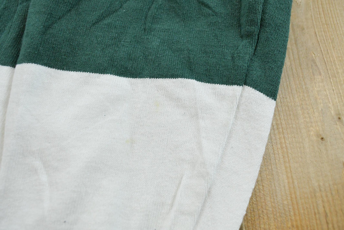 Vintage 1990s Barbarian Archmere Auks Delaware School Long Sleeve Rugby Shirt Men's L
