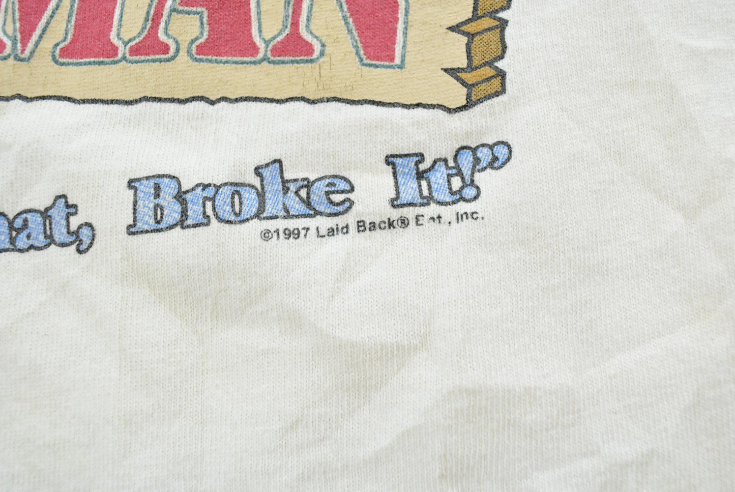 Vintage 1997 Antique Handyman Humorous T-shirt Mens M Men's 2XL