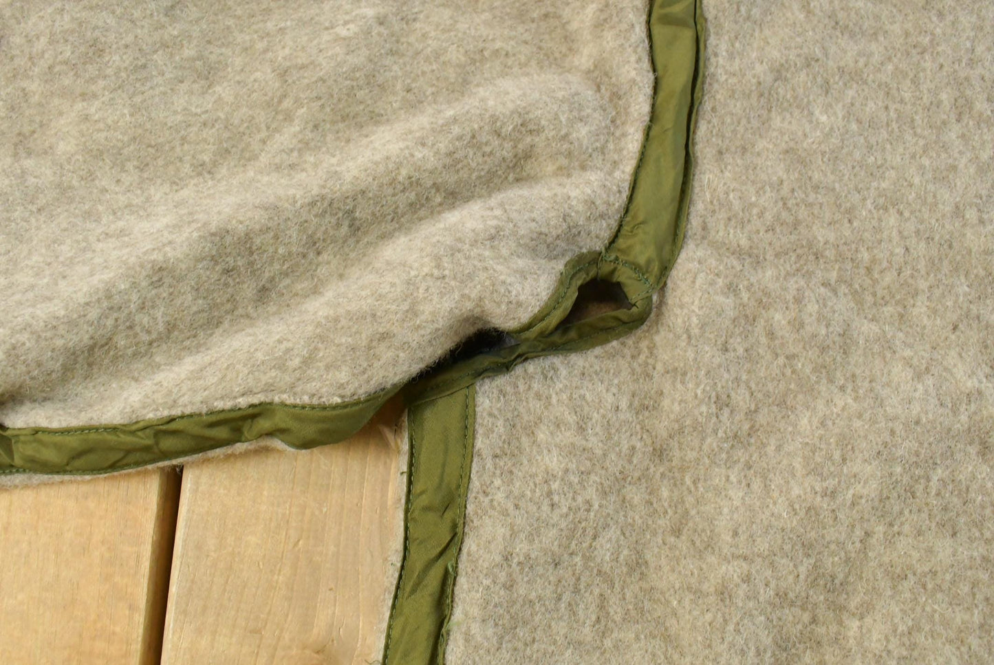 Vintage 1971 Wool Military Parka Field Liner Jacket Men's L